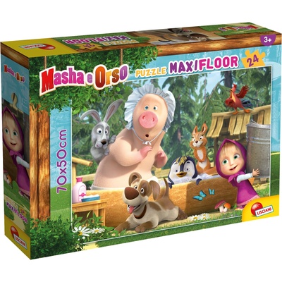 Lisciani Детски пъзел за под Lisciani от 24 части - Хубав ден (86092)