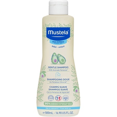 Mustela Bébé jemný šampón pre deti od narodenia 500 ml