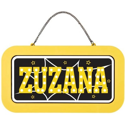 Albi Neonová cedulka se jménem - Zuzana NEO