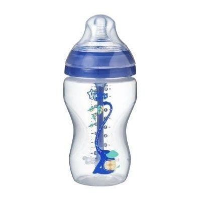 Tommee Tippee Бебешко шише Tommee Tippee - Advanced, Anti Colic, 340 ml, Синьо (TT.0032)
