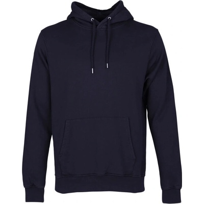Colorful Standard mikina Classic Organic Hood modrá