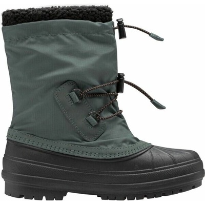 Helly Hansen JK VARANGER INSULATED dětské sněhule tmavě zelená