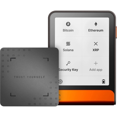 Ledger Flex Orange Crypto Hardware Wallet with Recovery Key (LEDGERFLEX-ORANGE-RK)