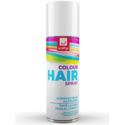 Smiffys Hair Colour Spray bílá 125 ml