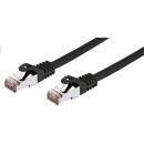 C-TECH CB-PP6F-1BK patch, Cat6, FTP, 1m, černý