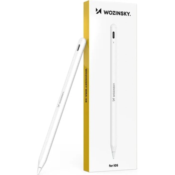 Wozinsky WRA-08 стилус за iPad USB-C бързо зареждане - бял (5907769384233)