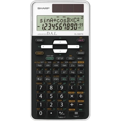 Sharp EL-506TS-BWH, pokročilá , 470 vstavaných funkcií