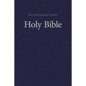 NIV, Pew and Worship Bible, Hardcover, Blue | Zondervan Bibles (ISBN: 9780310446279)