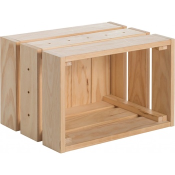Astigarraga Home Box Dřevěná bedna 38,4 x 28 x 25,6 cm borovicové dřevo HOME02.99