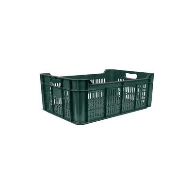 Přepravka na ovoce a zeleninu M20, 48 lit., 20 kg, 600x400x215 mm, perforovaná, PE