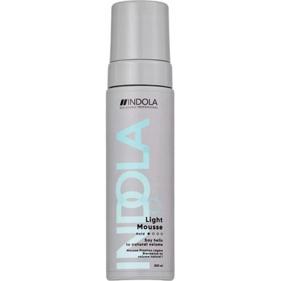 Indola Care & Styling Light Mousse lehká pěna na vlasy 200 ml