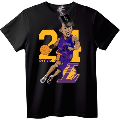 NOONEBRAND Тениска Kobe Bryant Lakers 24 - S, White