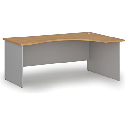 B2B Partner PRIMO GRAY 180x120 cm pravý šedá/buk 6131390