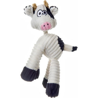 JK ANIMALS plyšová kravička biela pískacia hračka 33 cm