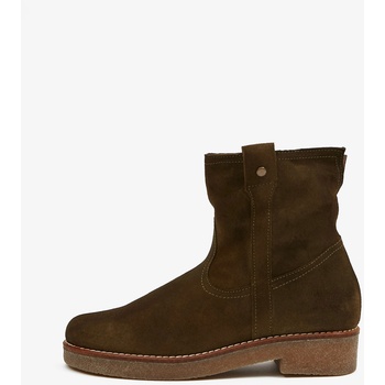 Ojju Каки затоплени велурени дамски боти OJJU Ojju | Zelen | ЖЕНИ | 35