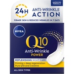 Nivea Q10 Power Нощен крем против бръчки, 50 ml