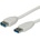 Roline Кабел Roline 11.99. 8978, USB 3.0 A(м) към USB А(ж), 1.8m, бял (11.99.8978)