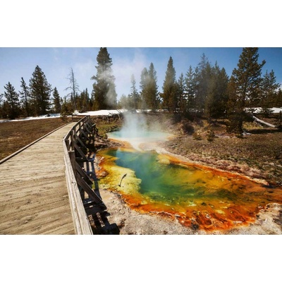 Dimex MS-5-3027 Vliesová fototapeta Yellowstonský park rozměry 375 x 250 cm