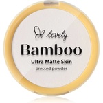 Lovely Bamboo Pressed Powder матираща пудра цвят Transparent
