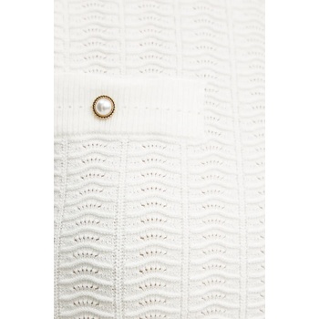 Morgan Пуловер Morgan MSEOUL дамски в бежово от лека материя MSEOUL (MSEOUL)