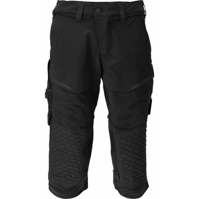 Mascot International krátke 3/4 pracovné nohavice ULTIMATE STRETCH 22249 CUSTOMIZED čierna