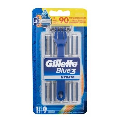 Gillette Blue 3 Hybrid Мъжка самообръсначка + 9 ножчета (2345)