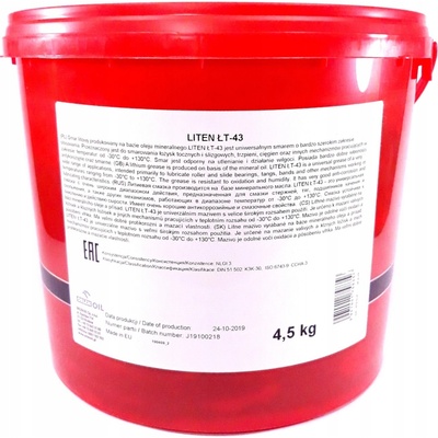 Orlen Oil LITEN ŁT-43 4,5 kg