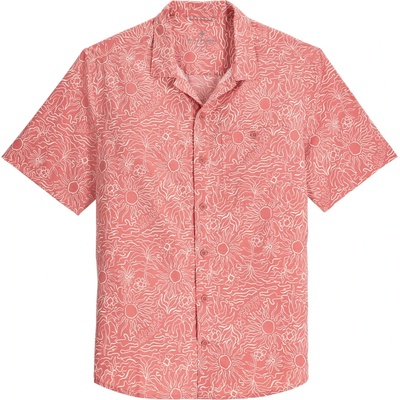 Royal Robbins Мъжка риза с копчета Royal Robbins Salathe Sun Shirt S/S Shirt - Dusty Cedar Solar Pt - размер XXL (033-3228-0115)