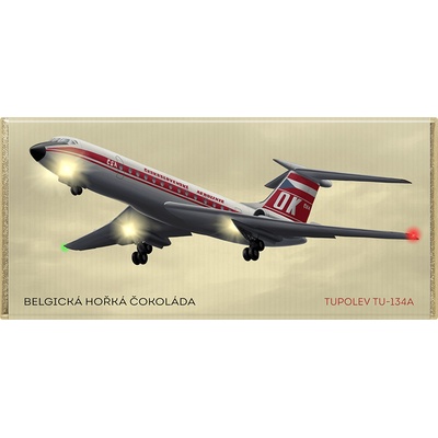 Choco Pola Tupolev Tu-134A hořká 100 g