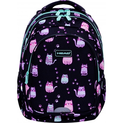 HEAD Ученическа раница Head - Прекрасно коте, 3 отделения (AS502024109)
