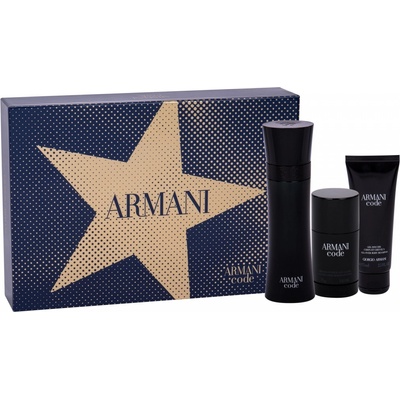 Giorgio Armani Armani Code Pour Homme EDT 125 ml + sprchový gél 75 ml + deostick 75 ml darčeková sada