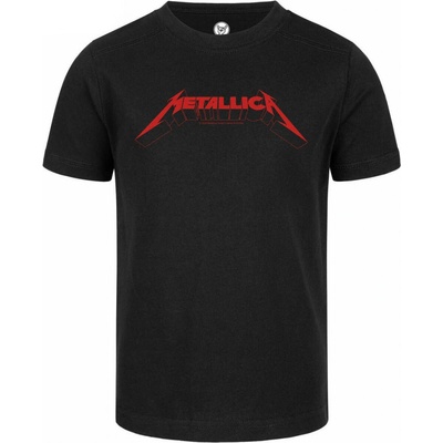 Metal-kids tričko metal Metallica Logo čierna