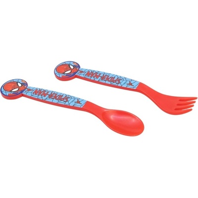 Stor Полипропиленови прибори Stor - Spiderman Mob Rules, 2 броя (83517)