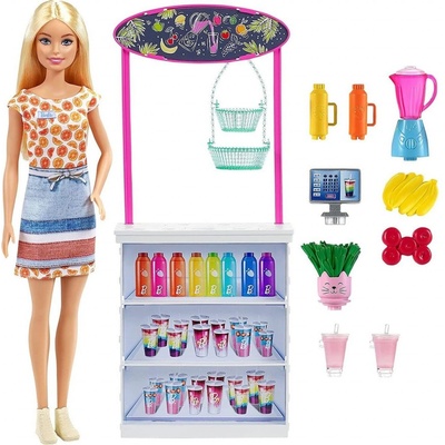 Barbie Smoothie stánek s panenkou