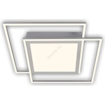 Briloner - LED таванно осветително тяло 2xLED/16W/230V + LED/19W 51, 5x51, 5 cm матов хром (BL2029)
