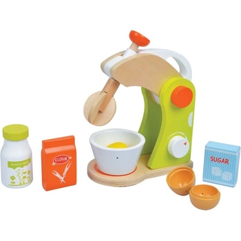 Image 1 of Lelin Игрален комплект Lelin - Детски миксер, с продукти, зелен (L40073)