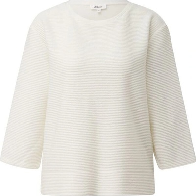 S.Oliver SWEATSHIRT NOOS dámská mikina bílá