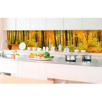 DIMEX KI-350-045 Fototapeta do kuchyne Jesenný les, rozmery 350 x 60 cm