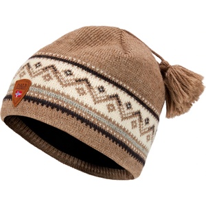 Dale of Norway Зимна шапка (beanie) Dale of norway Vail Hat Beanie - Mountainstone / Off White / Coffee - размер One Size (204-4517-0511)