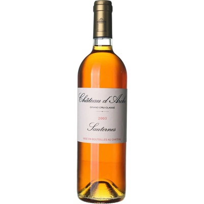 Château D'Arche Sauternes Grand Cru sladké bílé 2003 14% 0,75 l (holá láhev)