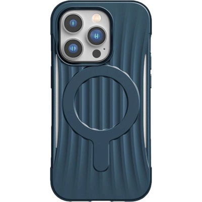 Raptic Кейс Raptic X-Doria Clutch Case за iPhone 14 Pro Max with MagSafe, син гръб