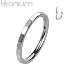 Šperky4U segment kruh helix cartilage tragus septum piercing titan TIT1215-1208