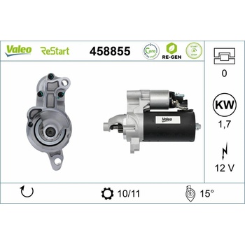 Štartér VALEO 458855