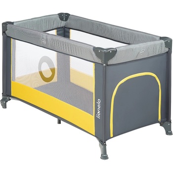 Lionelo Бебешка сгъваема кошара Lionelo - Stefi, жълт лимон