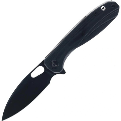 Ameight Knives Eymor-3.23 14C28N Black G10 handle,steel clip