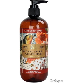 English Soap Company tekuté mydlo na ruky a telo Ružový grep & Broskyňa 500 ml