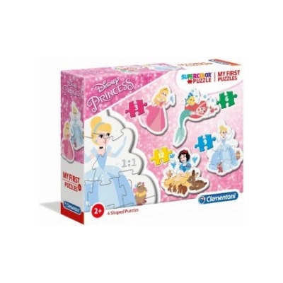 Moje pierwsze puzzle Księżniczki 4 w 1