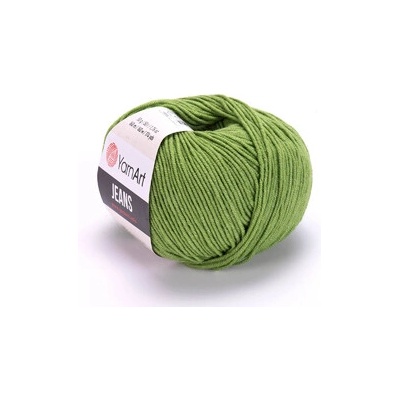 YarnArt Jeans 69 - zelené jablko