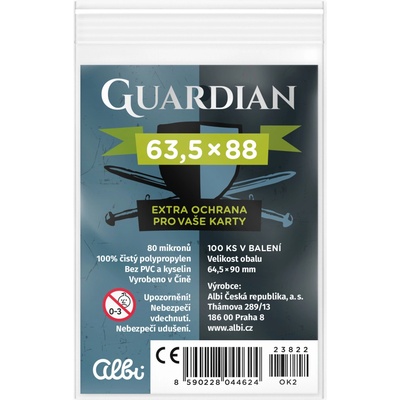 Albi Guardian 63,5 x 88 mm obaly 100 ks – Hledejceny.cz