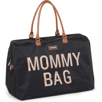 Childhome Mommy Bag Big čierna zlatá